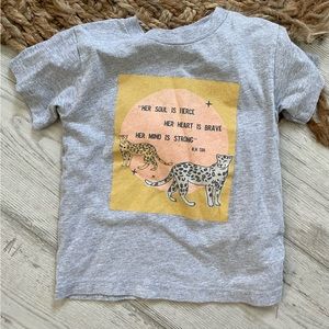 Inspirational Cheetah Tee